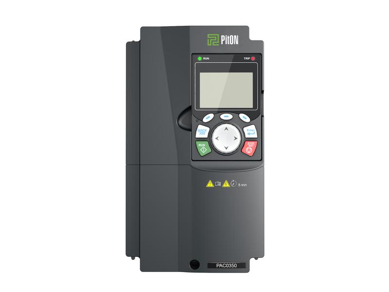 Преобразователь частоты тип PAC0350 Phd 11кВт Ihd 25А Pn 15кВт In 32А 400В IP20 PitON PAC0350X025AX3