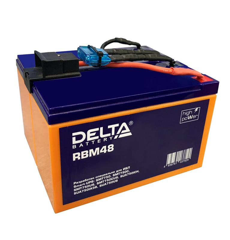 Батарейный модуль 24В 7.2А.ч RBM48 (аналог RBC48) Delta 1114010340008
