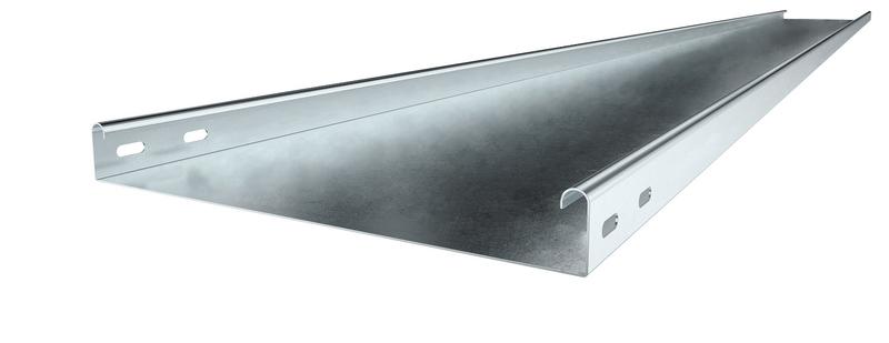 Лоток листовой неперфорированный 110х600 L3000 сталь 0.9мм LKSU 160 FT RU гор. оцинк OBO 6837617