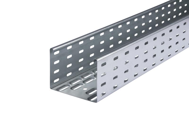 Лоток листовой перфорированный 110х150 L3000 сталь 0.7мм LKS 115 FT RU гор. оцинк OBO 6837605