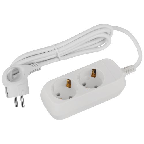 Удлинитель 2х1.5м с заземл. ПВС 3х1 UDL-16-215-E Greenline Эра Б0065079