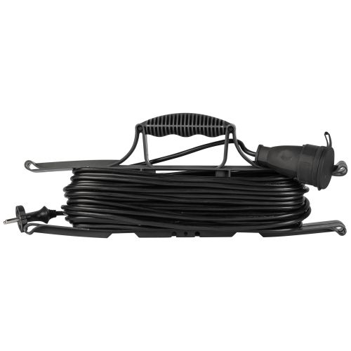 Удлинитель-шнур на рамке 1х20м без заземл. ПВС 2х0.75 GREEN LINE FR-6-20m Эра Б0065100