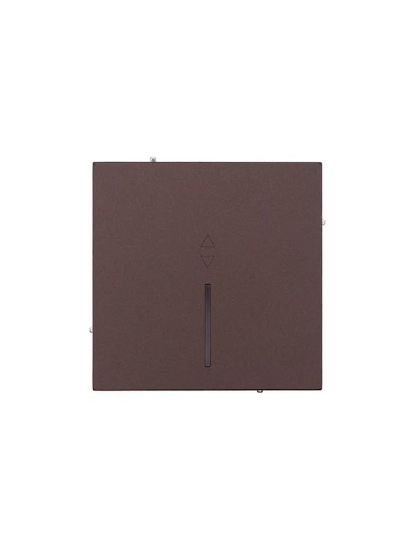 Выключатель проходной 1-кл. с индик. СП ZIMA IP20 10А безвинт. зажим шоколад LEZARD 704-7388-114QC