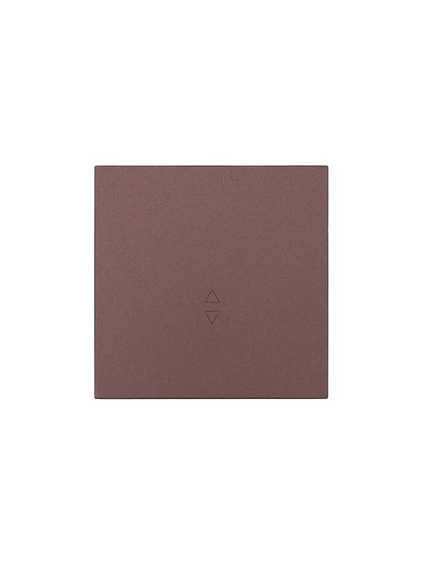 Выключатель проходной 1-кл. СП ZIMA IP20 10А безвинт. зажим шоколад LEZARD 704-7388-105QC