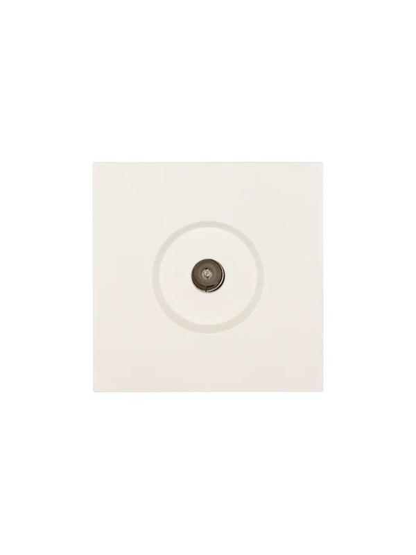 Розетка ТВ оконечная СП ZIMA IP20 слон. кость LEZARD 704-9088-130