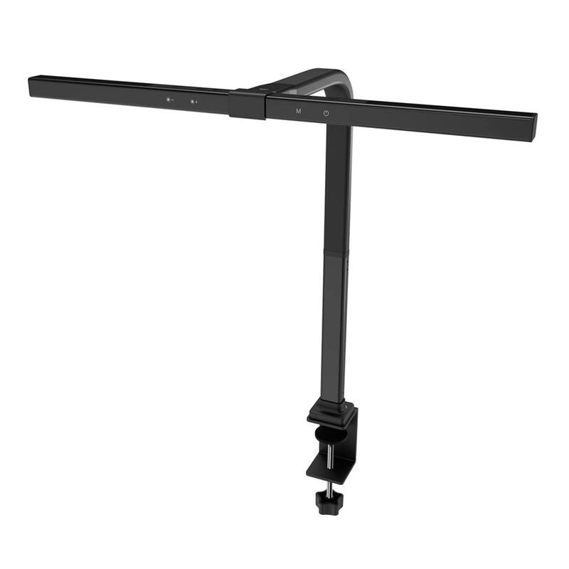 Светильник Гефест для работы с мониторами Д LED 10Вт с регулированием уровня яркости и температуры свечения черн. Трансвит 45576