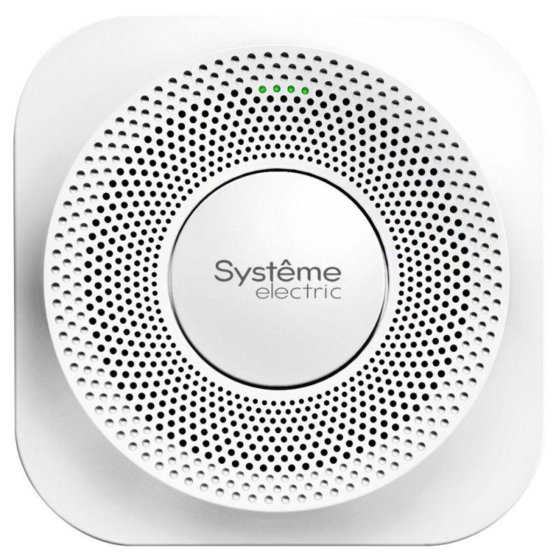 Датчик влажности и температуры качества воздуха комнатный Comf RS-485 =24В SE RCFSRHQT