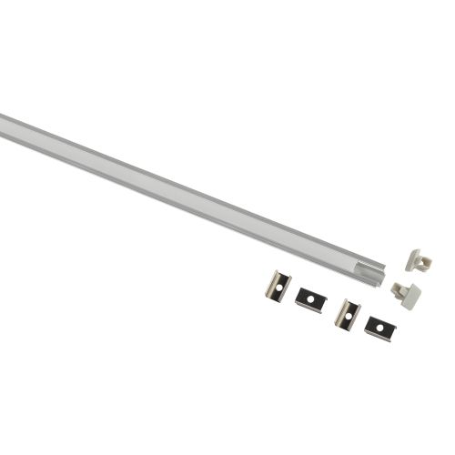 Комплект с врезным анодированным профилем 1209 12.4х9мм 2м Эра Б0062777