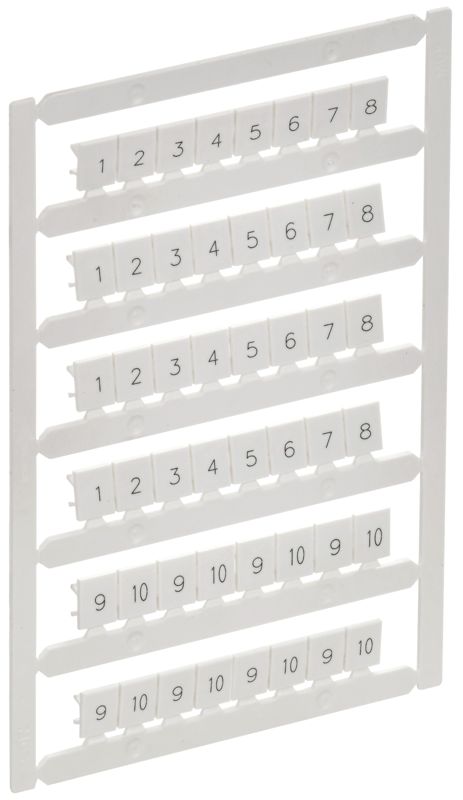 Маркер для CTS 6кв.мм/CP 10кв.мм "1-10" ARMAFIX IEK AF-CT10D-M-006-01