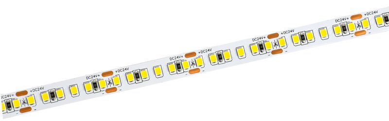 Лента светодиодная 2835-168LED 14Вт/м IP20 10мм 24В 4000К (уп.5м) IEK LSR6-10-168-20-1-05