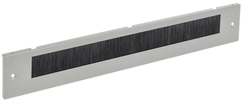 Панель с щеточным вводом для цоколя 1200мм сер. by ZPAS РФ ITK ZP-PC35-P2-12-R