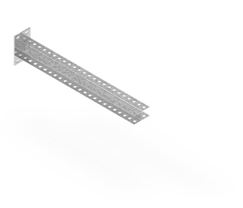 Консоль П-образная усиленная БКПУ.40.80.600.2.5.1 СОЭМИ Н3116240681