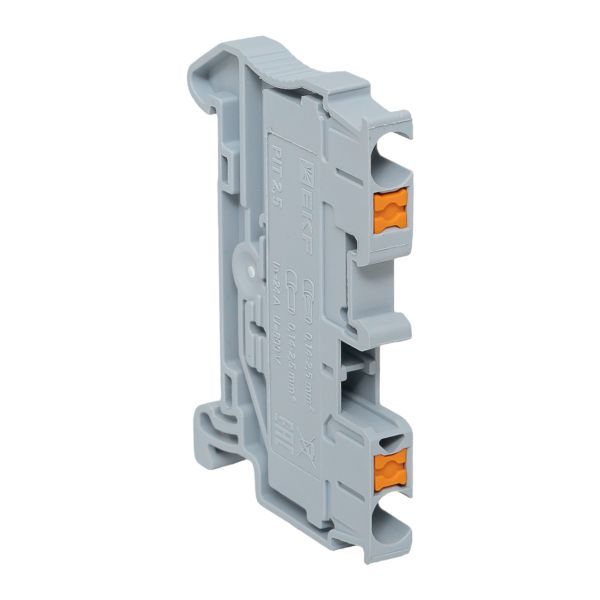 Колодка клеммная пружинная 2.5 Push-in сер. EKF PIT-2.5