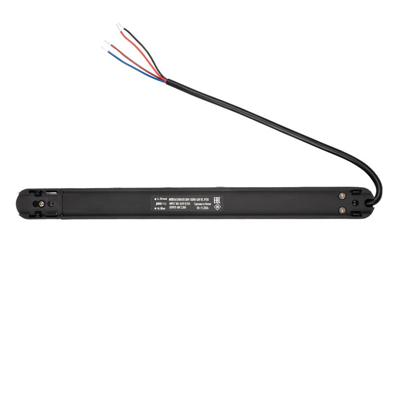 Блок питания MTR16 100Вт 40В BL IP20 DIM диммир. низковольтный черн. Pro JazzWay 5057418