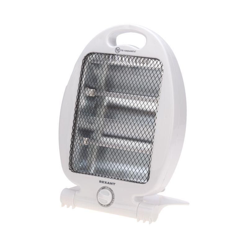 Обогреватель электрический инфракрасный настольный 0.8кВт с кварцевыми трубками с складным основанием Rexant 60-0057
