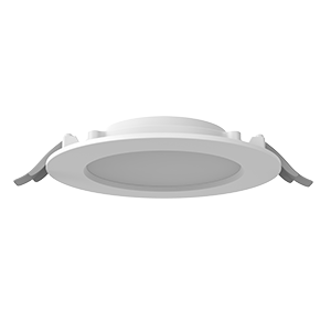 Светильник светодиодный DL-01 Slim 160мм 25Вт 3000К CRI90 176х39мм IP65/40 аварийный автономный постоянного действия рассеив. опал RAL9003 бел. муар VARTON V1-RF-0R083-10A00-6502530