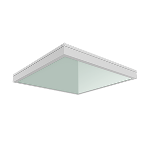 Светильник светодиодный C070/UGL 50Вт 4000К CRI90 IP54 595х595х68 медицинский встраив./накладной рассеив. закал. стекло диммер DALI VARTON V1-C0-00080-20GD6-5405040