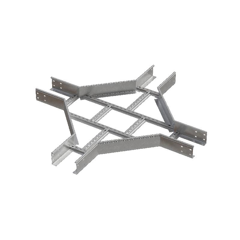 Разветвитель для лотка Х-образ. лестнич. 100х200х2.0мм HD N КМ LO13530