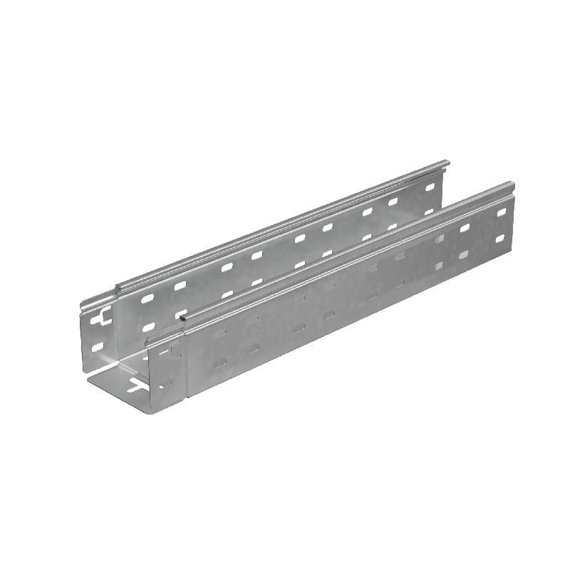 Лоток перфорированный 80х100 L2000 0.8мм "Быстрый монтаж ПЛЮС" HD85 КМ PL17513