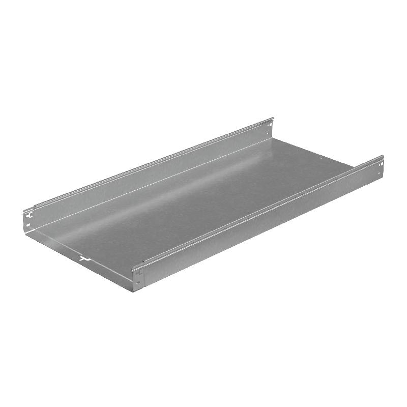 Лоток неперфорированный 80х500 L2500 1.5мм "Быстрый монтаж ПЛЮС" HD85 КМ PL16887