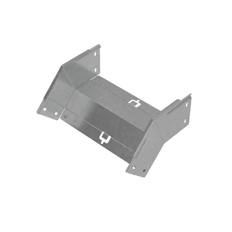 Угол для лотка вертикальный внешний 45град. 100х300мм "ПЛЮС" HD85 КМ PL18513