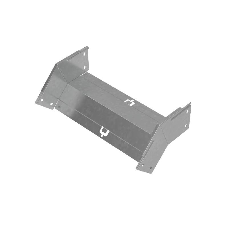 Угол для лотка вертикальный внешний 45град. 100х400мм "ПЛЮС" HD85 КМ PL18514