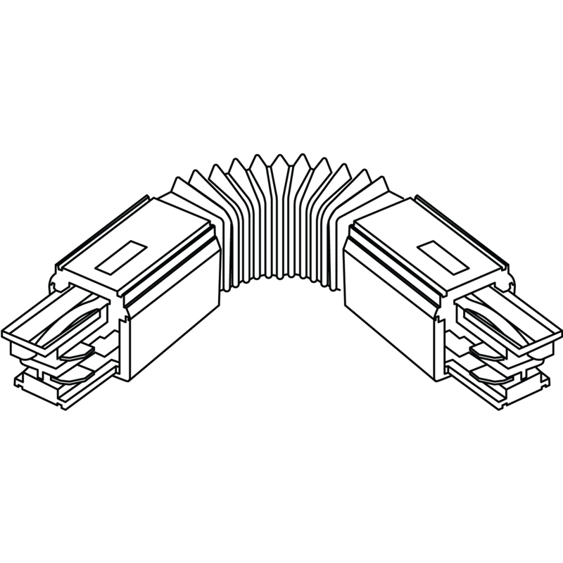 Соединение гибкое TF черн. СТ 4909001010