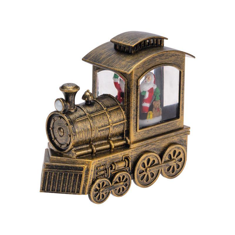 Фонарь декоративный "Паровоз" с эффектом снегопада и подсветкой Neon-Night 501-166