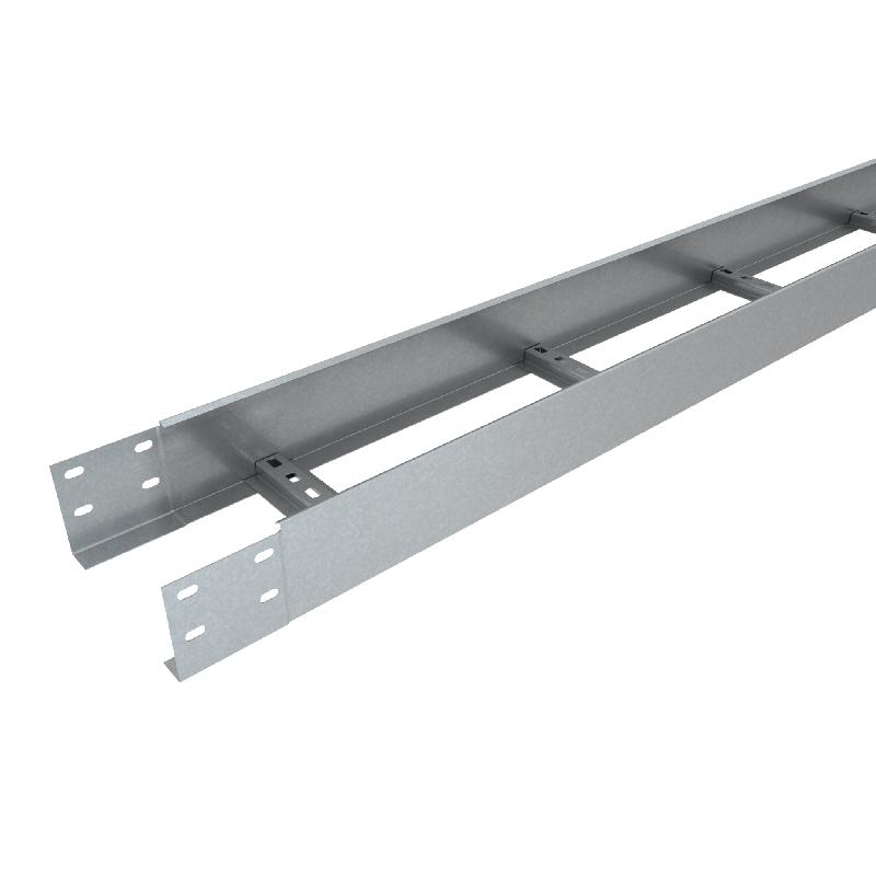 Лоток лестничный 100х200 L2500 1.5мм "Быстрый монтаж" HD85 КМ LO62525