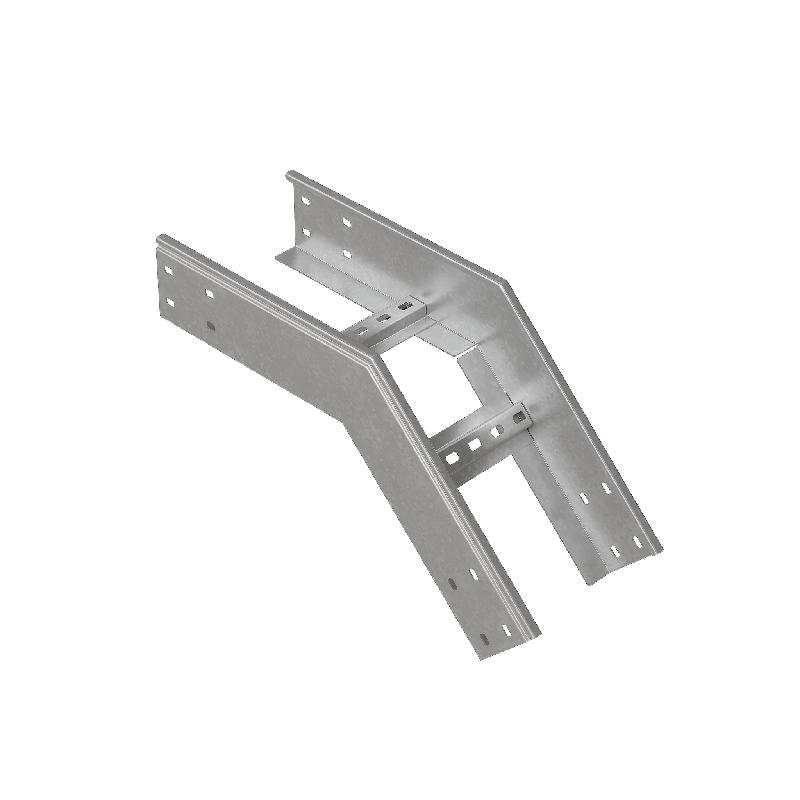 Угол лестничный вертикал. внеш. 45град. 100х400х2.0мм HD85 N КМ LO60763