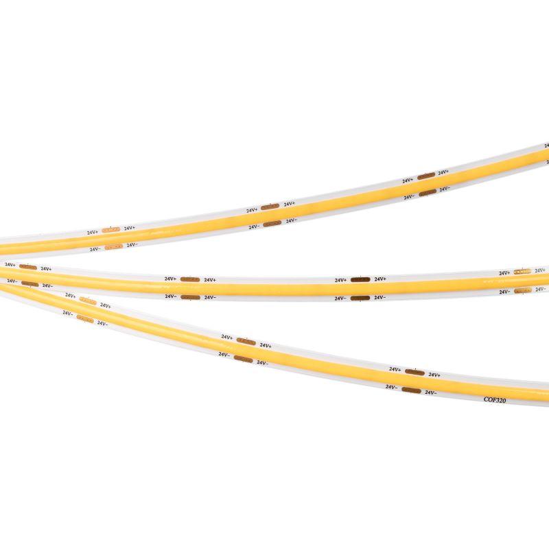 Лента светодиодная COB-X320-8mm 24V Warm 2700К 8Вт/м IP20 (уп.5м) Arlight 039023(1)