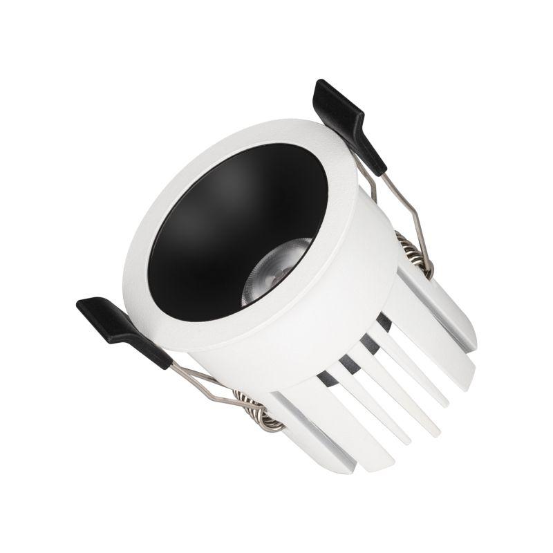 Светильник светодиодный MS-ATLAS-BUILT-R58-10W Day4000 (WH-BK 35 deg 230В) IP20 металл Arlight 033651(1)