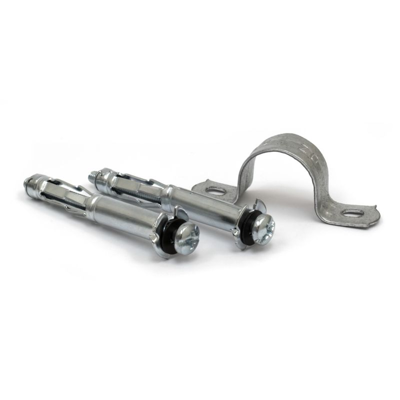 Комплект для крепления ОКЛ с использ. дюбеля Молли М4х32 и скобы СМД d16-17мм (уп.100шт) Промрукав PR08.5010