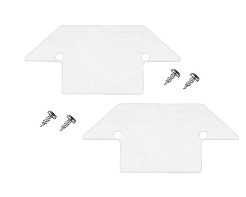 Заглушка торцевая для профиля TR3020-AL (уп.2шт) DENKIRS 641321