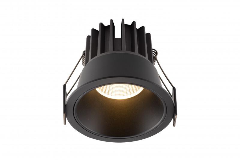 Светильник 7Вт 3000К IP20 LED встраив. алюм. черн. DENKIRS 545352