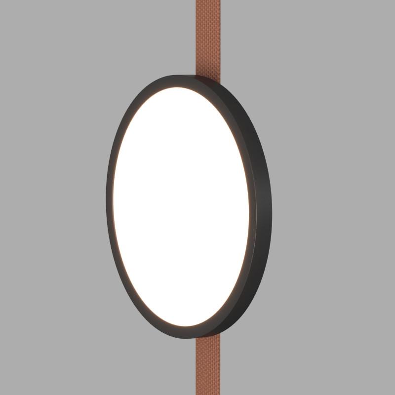 Светильник для трека-ремня Belty Flow 10Вт 4000К IP20 48В DC 168х29.5мм RA90 120град. со светодиодом алюм. черн. DENKIRS 723161