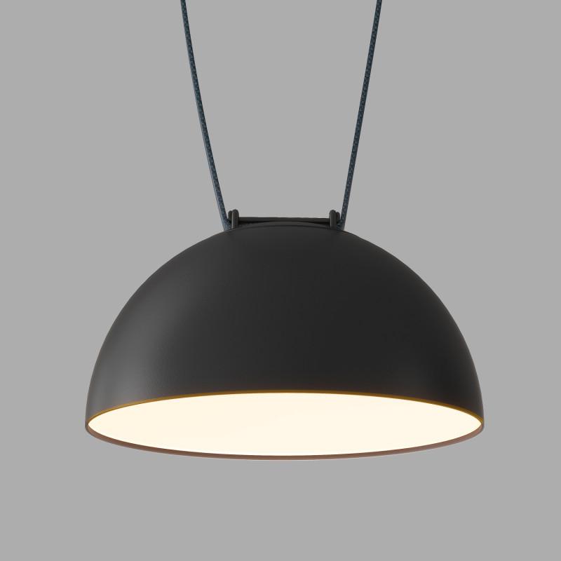 Светильник для трека-ремня Belty Flow 24Вт 3000К IP20 48В DC 220х117мм RA90 120град. со светодиодом алюм. черн. DENKIRS 760233