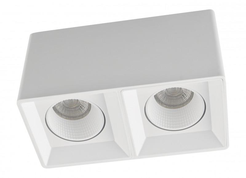 Светильник 10Вт GU5.3 IP20 LED накладной пластик бел./бел. DENKIRS 654436
