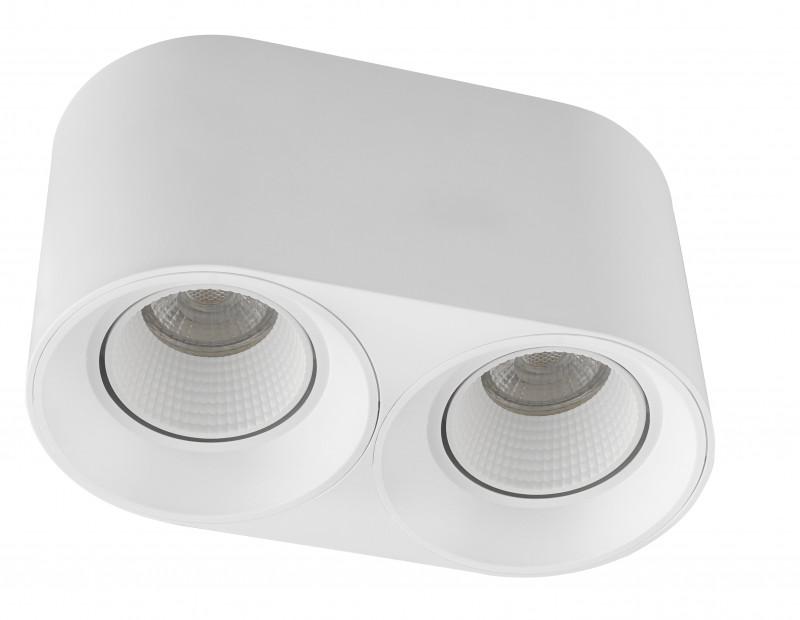 Светильник 10Вт GU5.3 IP20 LED накладной пластик бел./бел. DENKIRS 654448