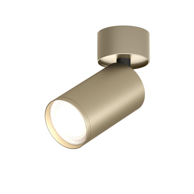 Светильник 15Вт GU10 IP20 накладной алюм. матов. зол. DENKIRS 755887