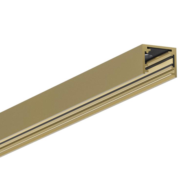 Трек SHINE BASE 1.5м 48В DC IP20 алюм. сатинированная латунь DENKIRS 764356