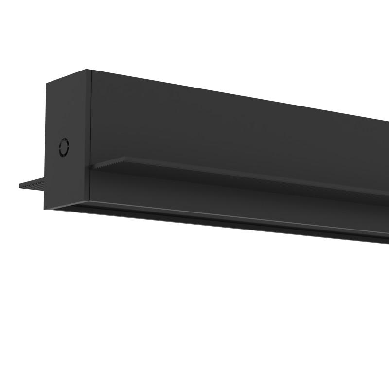 Шинопровод L2000 SMART встраив. под ГКЛ черн. DENKIRS 679436