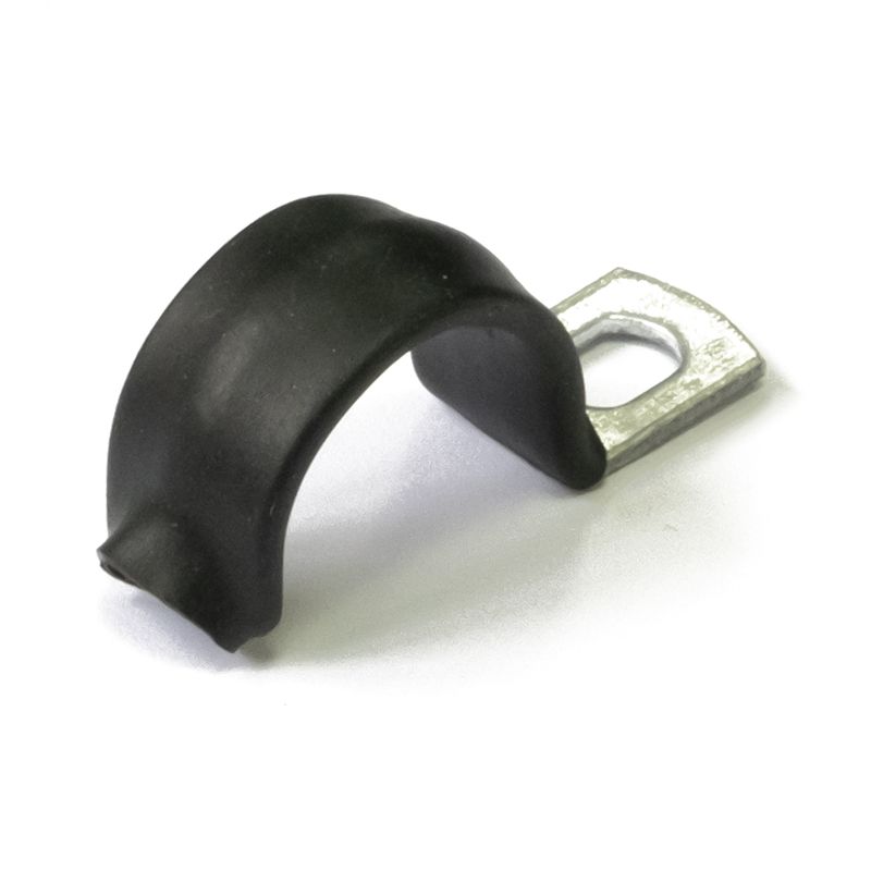 Скоба крепежная однолапковая СМО-П d16-17мм метал. с полимер. покрыт. (уп.100шт) Промрукав PR08.6007