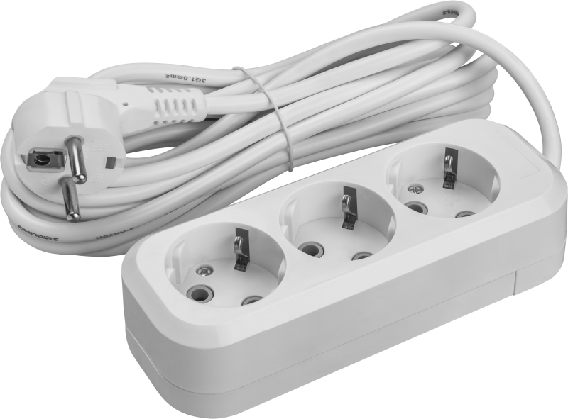 Удлинитель 3х10м с заземл. 16А IP20 90520 OPE-S-03-1000-Е-3х1 ОНЛАЙТ 90520