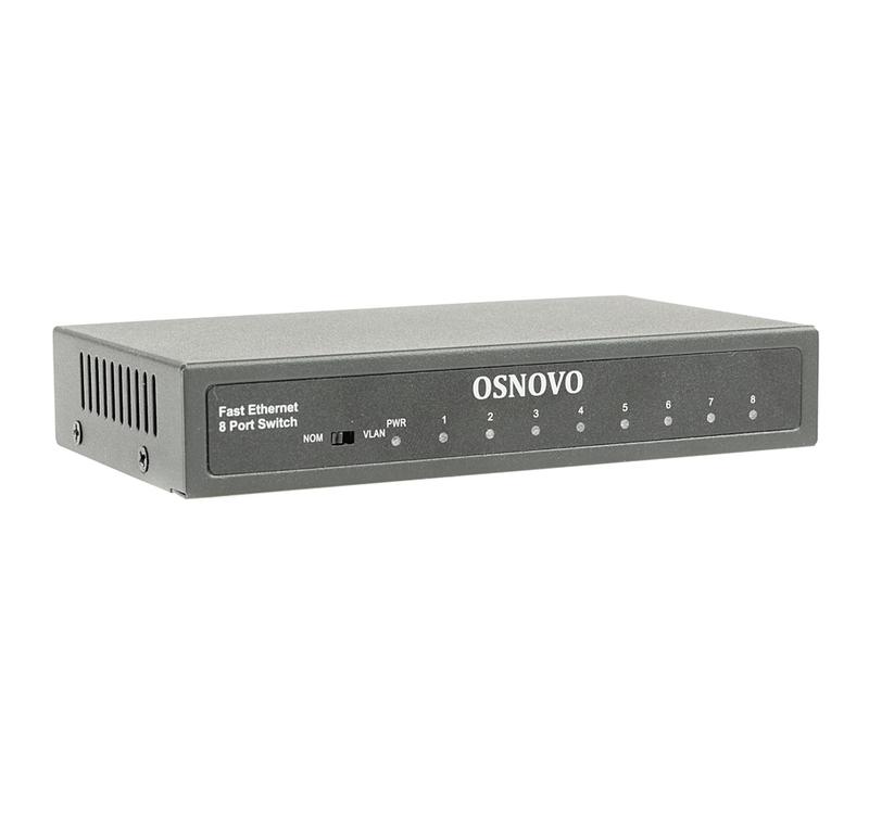 Коммутатор неуправляемый SW-10800 Fast Ethernet на 8 RJ45 портов OSNOVO 14285