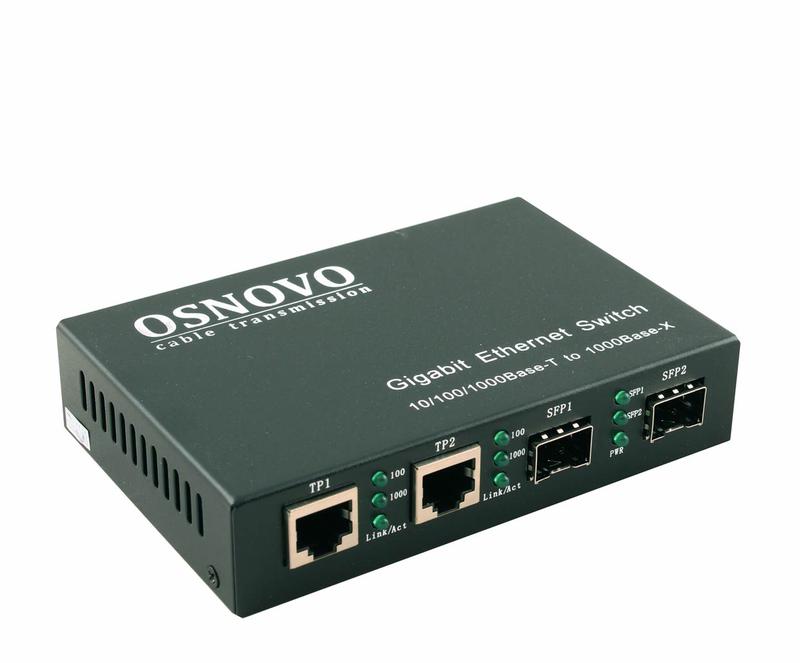 Коммутатор неуправляемый SW-70202 Gigabit Ethernet на 4 порта OSNOVO 11544