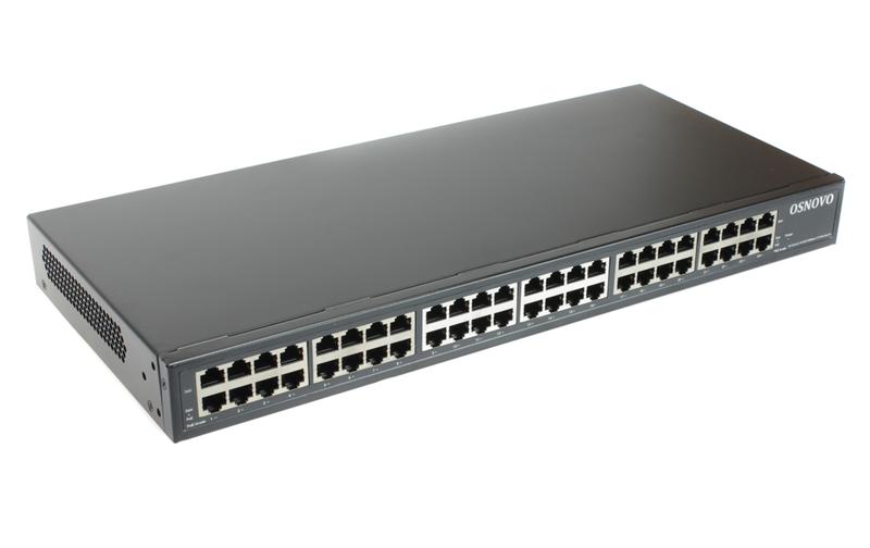 Инжектор PoE Midspan-24/370RG Gigabit Ethernet на 24 порта OSNOVO 13801