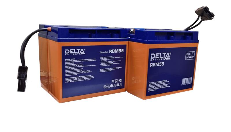 Модуль батарейный 24В 36А.ч RBM55 (аналог RBC55) Delta 1114010340016