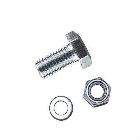 Болт с шестигранной головкой М6х70 DIN 933 + гайка + шайба оцинк. (уп.4шт) Tech-Krep/Zitar 130184