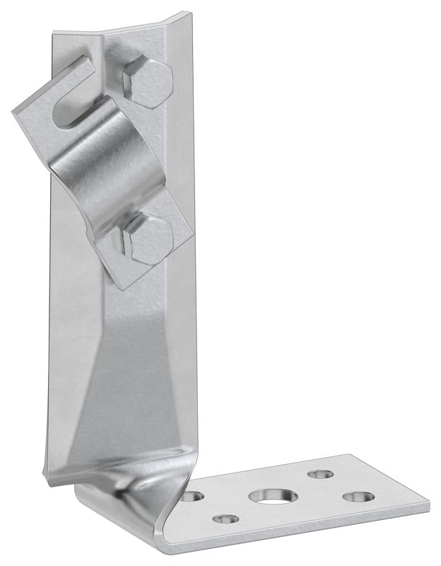 Держатель проводника круглого 6-10мм вин. угл. скр. h=70мм оцинк. сталь IEK ZDP87-11-1-16-70